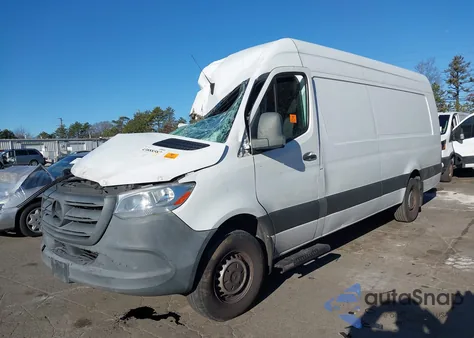 2020 Mercedes-Benz Sprinter 2500 High Roof V6 from USA, damaged, VIN W1Y4EDHY7LT020071